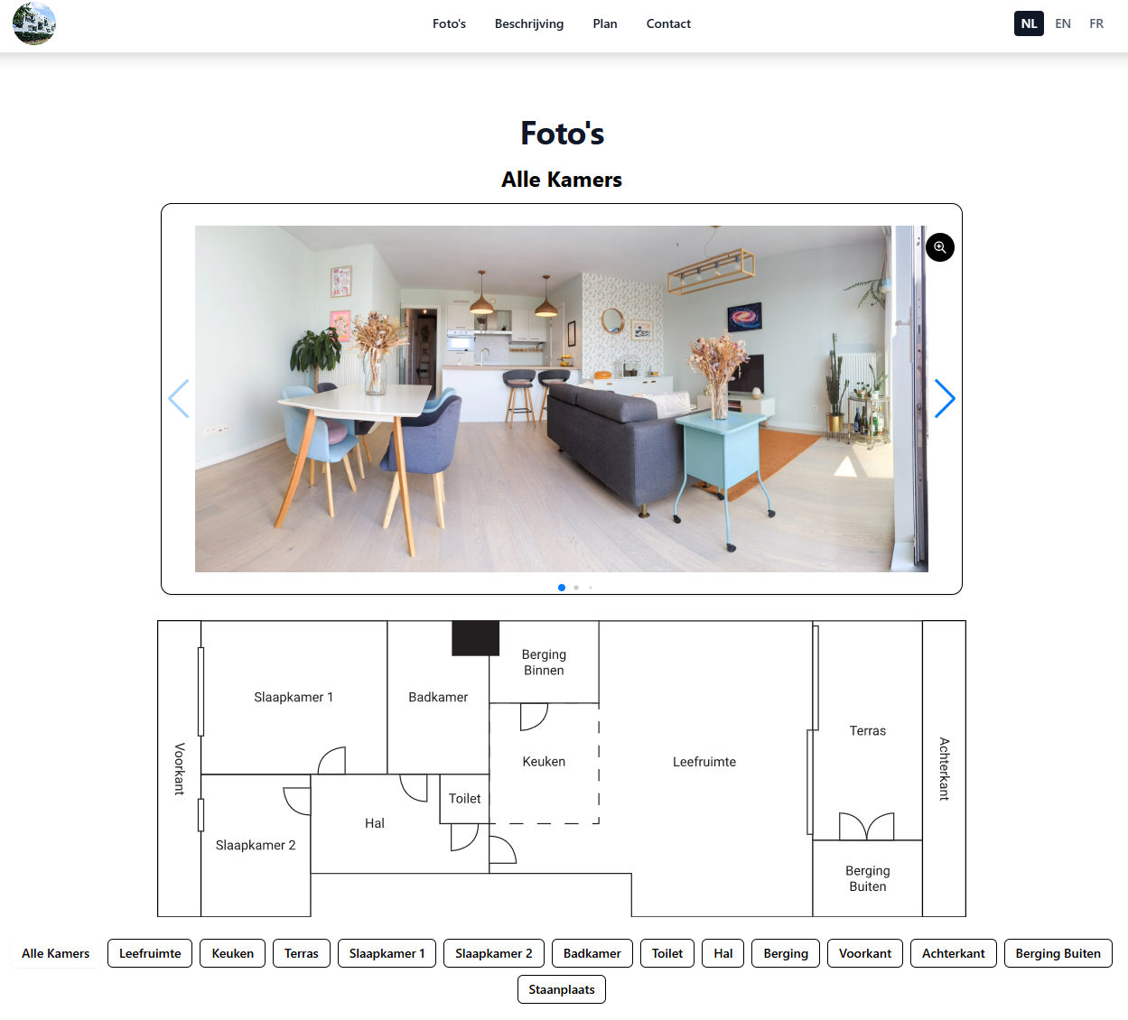 Home Listing Website